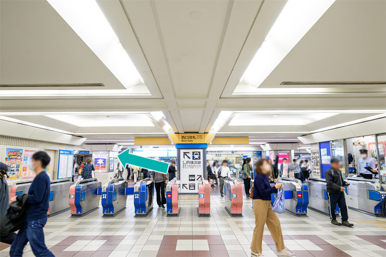 JR町田駅前からのルート